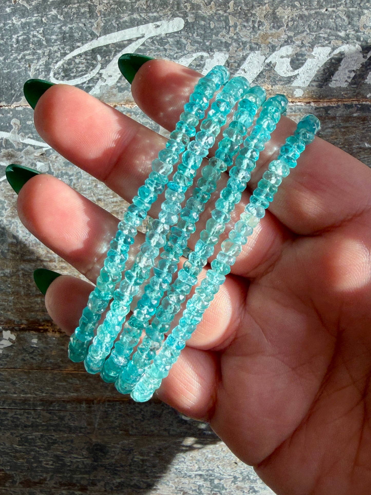 One (1) Blue Topaz  Bracelet | Wrist Size: 6.5" | 5mm