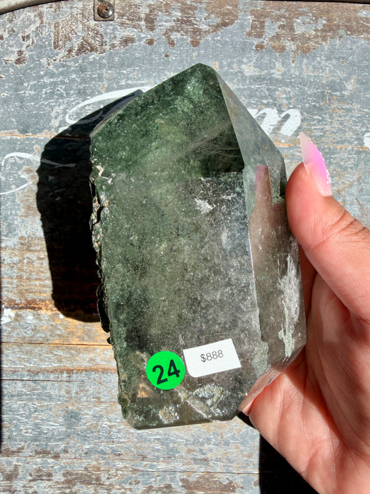 Gorgeous Himalayan Quartz with Chlorite | India | Opt 24
