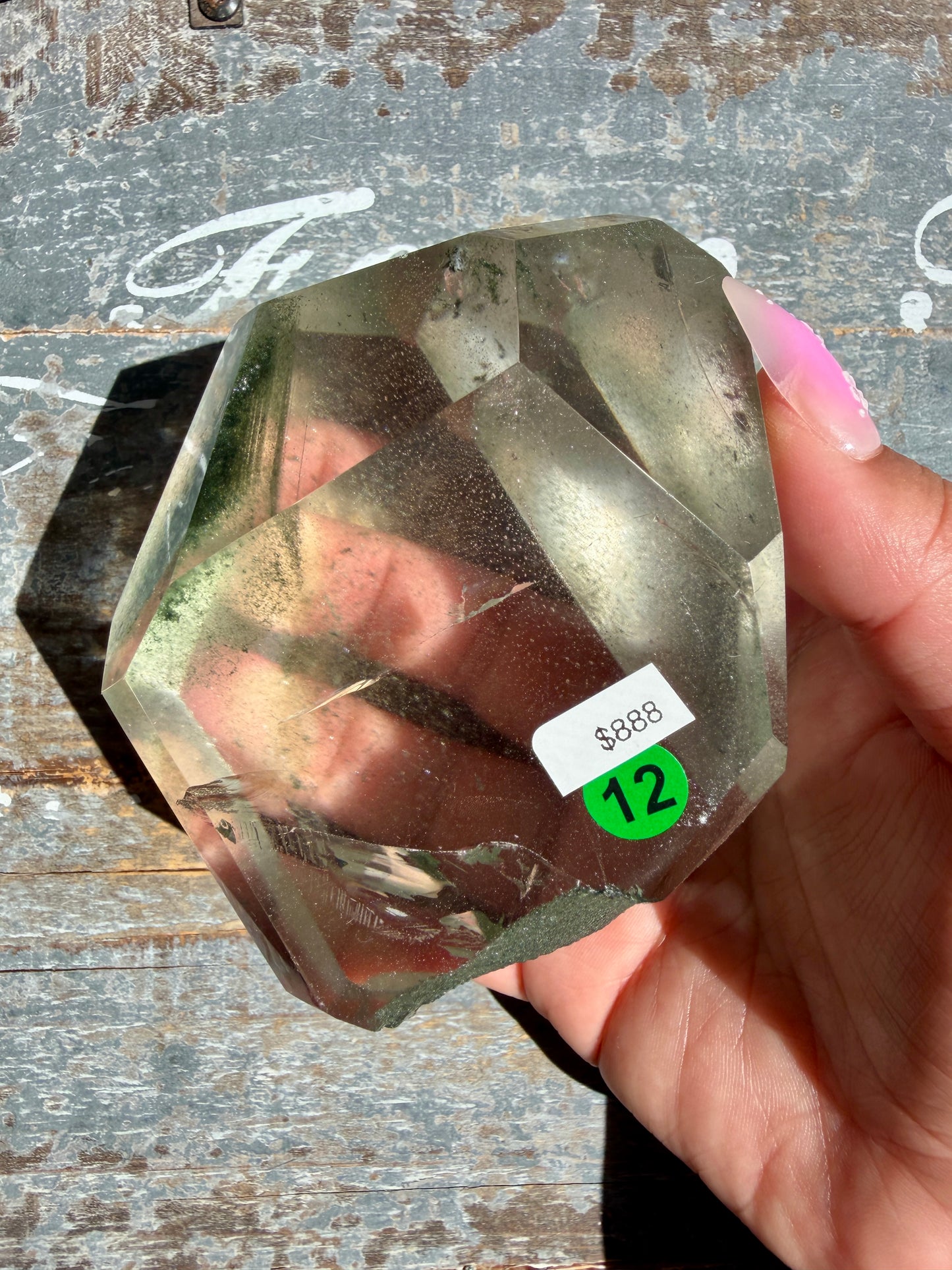 Gorgeous Himalayan Quartz with Chlorite | India | Opt 12