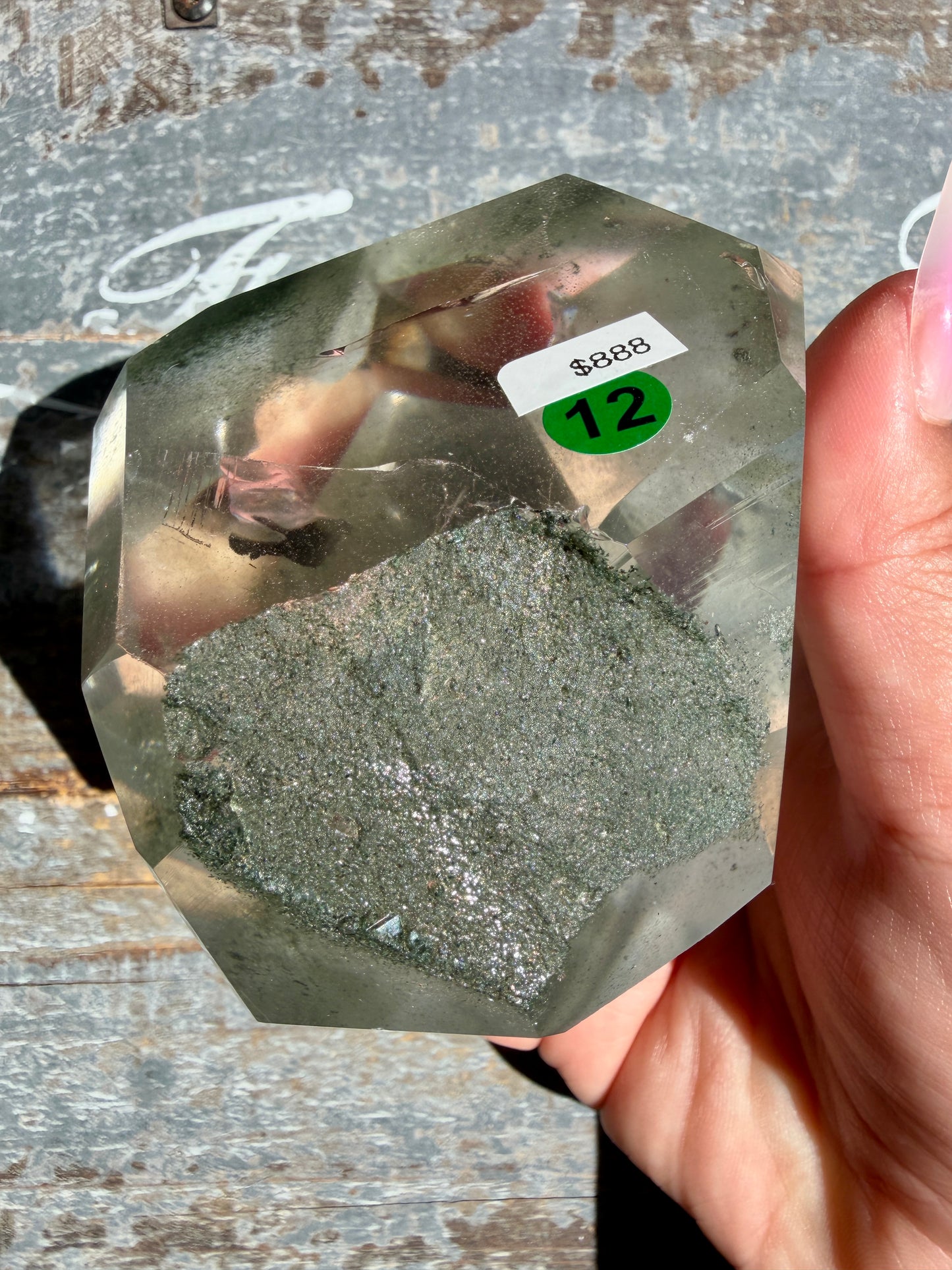 Gorgeous Himalayan Quartz with Chlorite | India | Opt 12