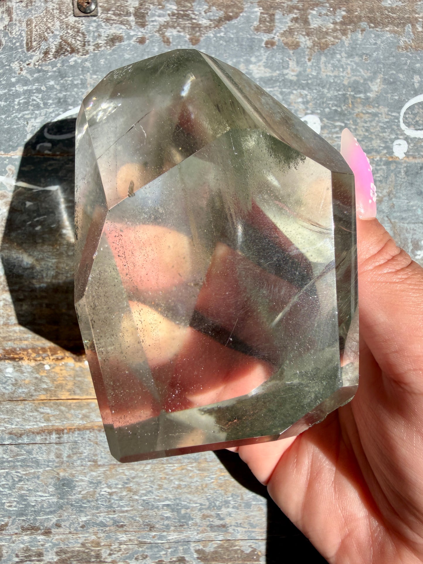 Gorgeous Himalayan Quartz with Chlorite | India | Opt 12