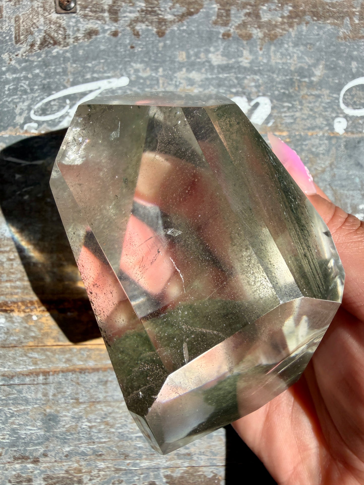 Gorgeous Himalayan Quartz with Chlorite | India | Opt 12