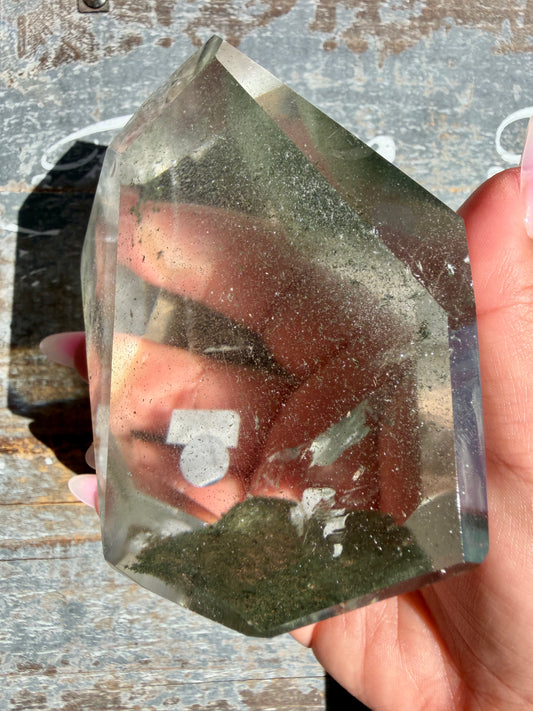 Gorgeous Himalayan Quartz with Chlorite | India | Opt 12