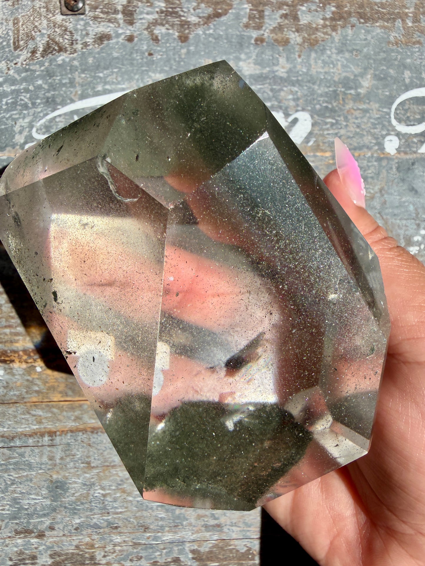 Gorgeous Himalayan Quartz with Chlorite | India | Opt 12