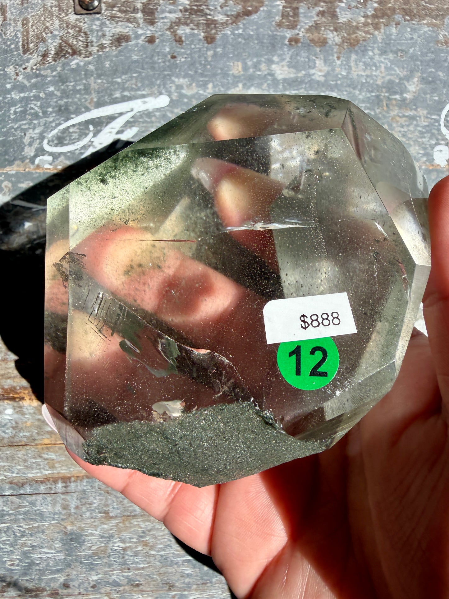 Gorgeous Himalayan Quartz with Chlorite | India | Opt 12
