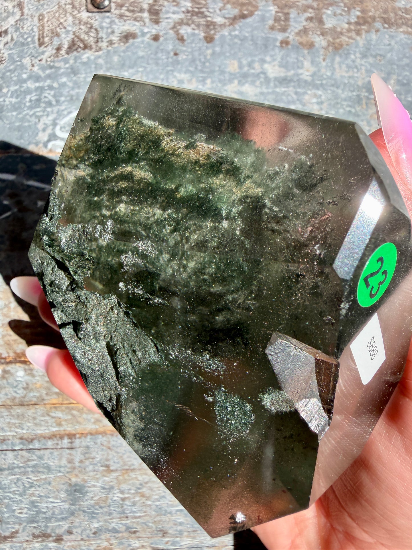 Gorgeous Himalayan Quartz with Chlorite | India | Opt 23 (VIDEO)