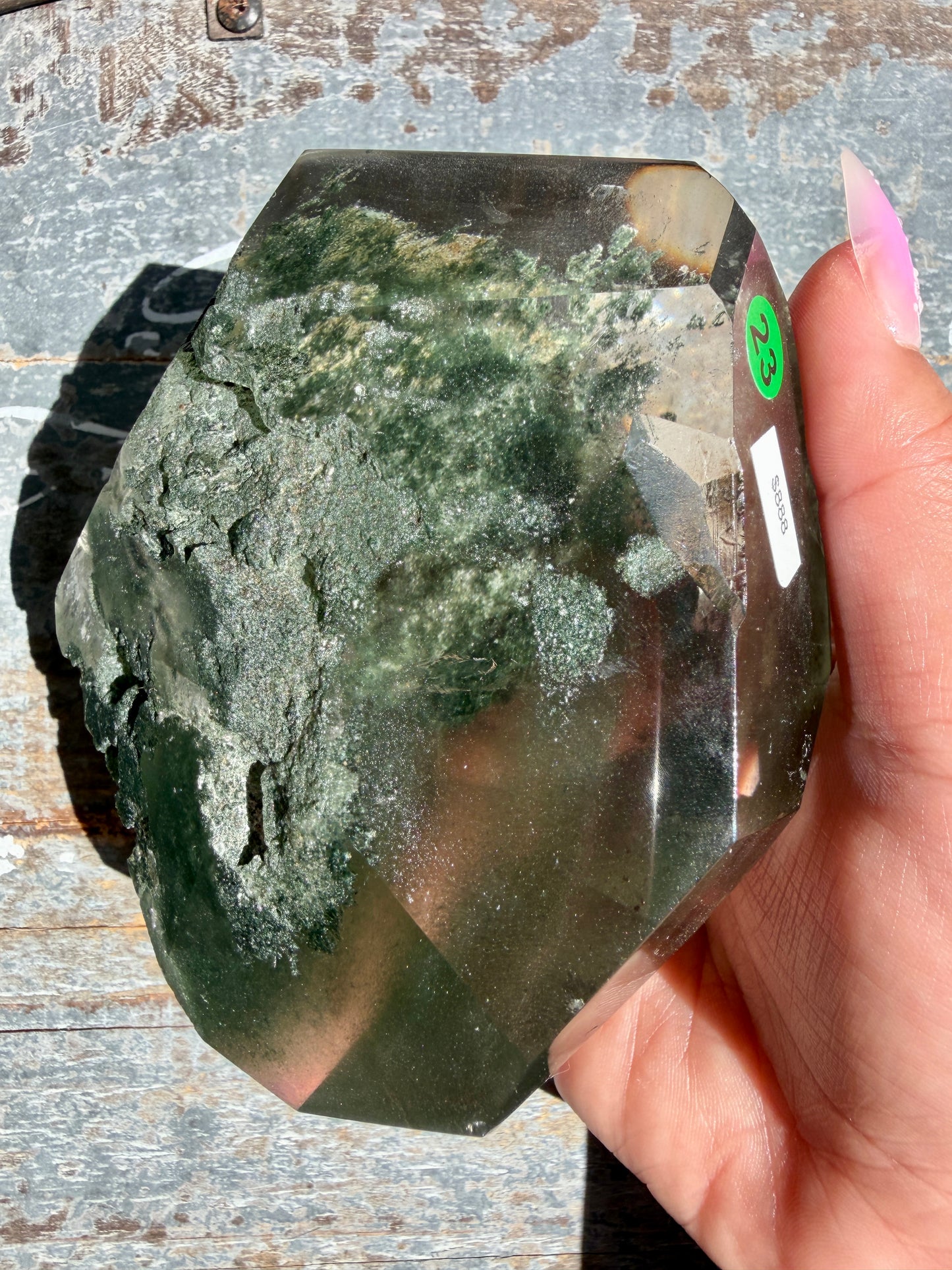 Gorgeous Himalayan Quartz with Chlorite | India | Opt 23 (VIDEO)