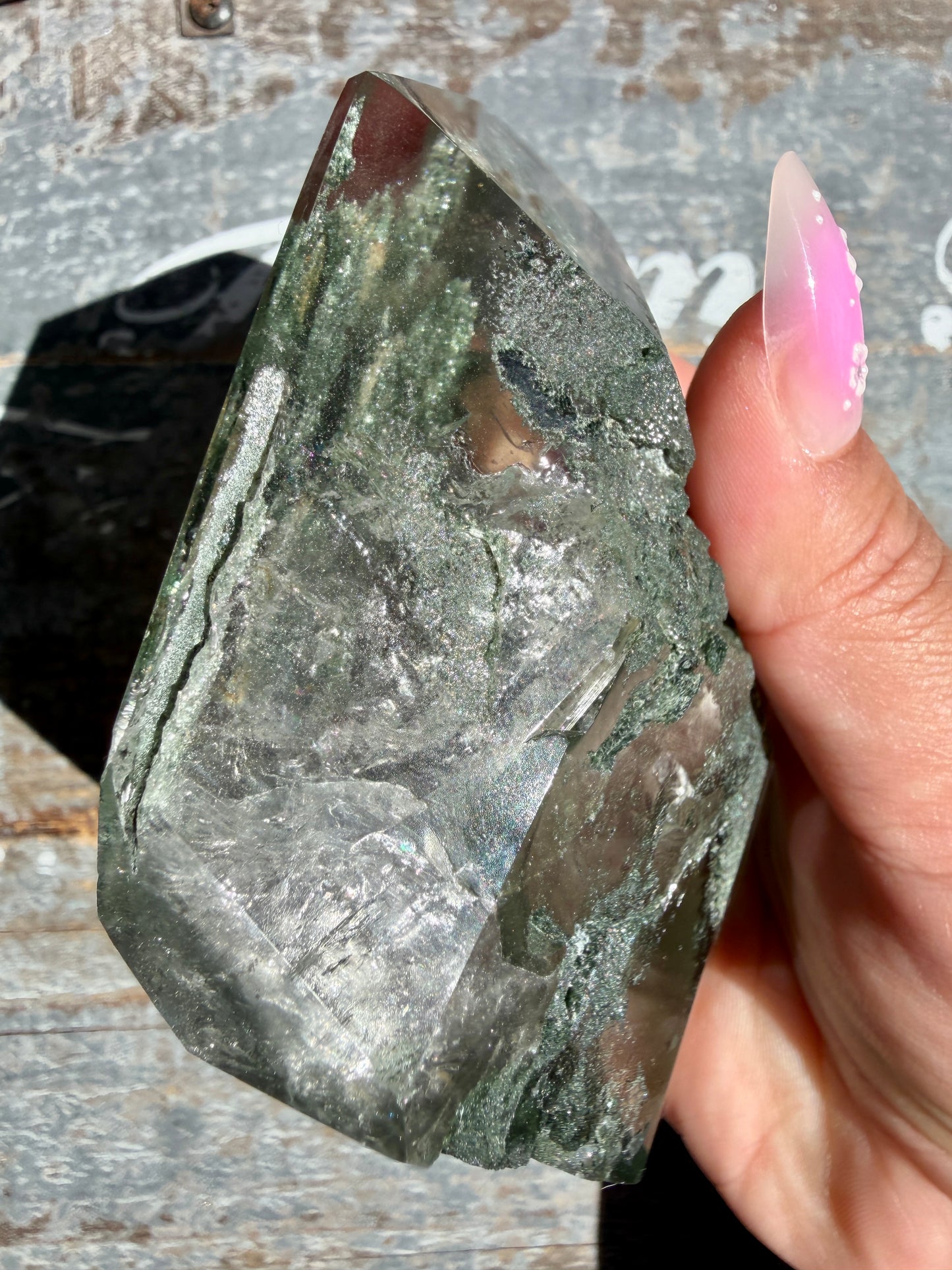 Gorgeous Himalayan Quartz with Chlorite | India | Opt 23 (VIDEO)