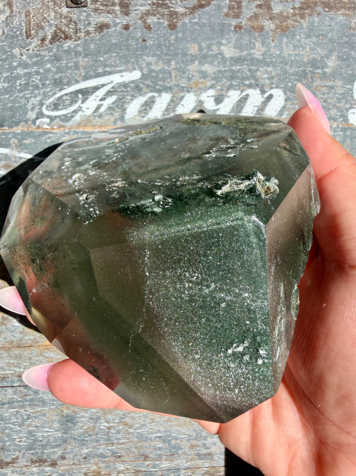 Gorgeous Himalayan Quartz with Chlorite | India | Opt 23 (VIDEO)