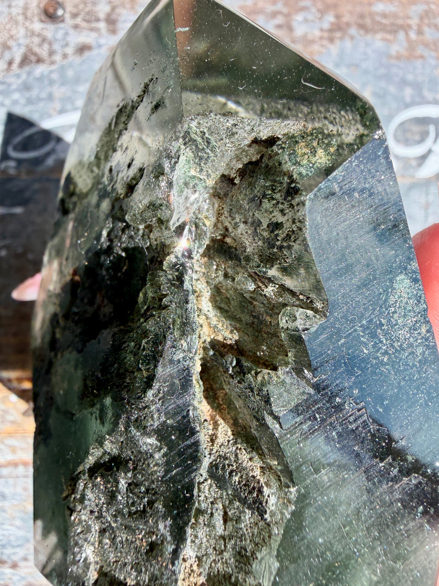 Gorgeous Himalayan Quartz with Chlorite | India | Opt 9 (VIDEO)