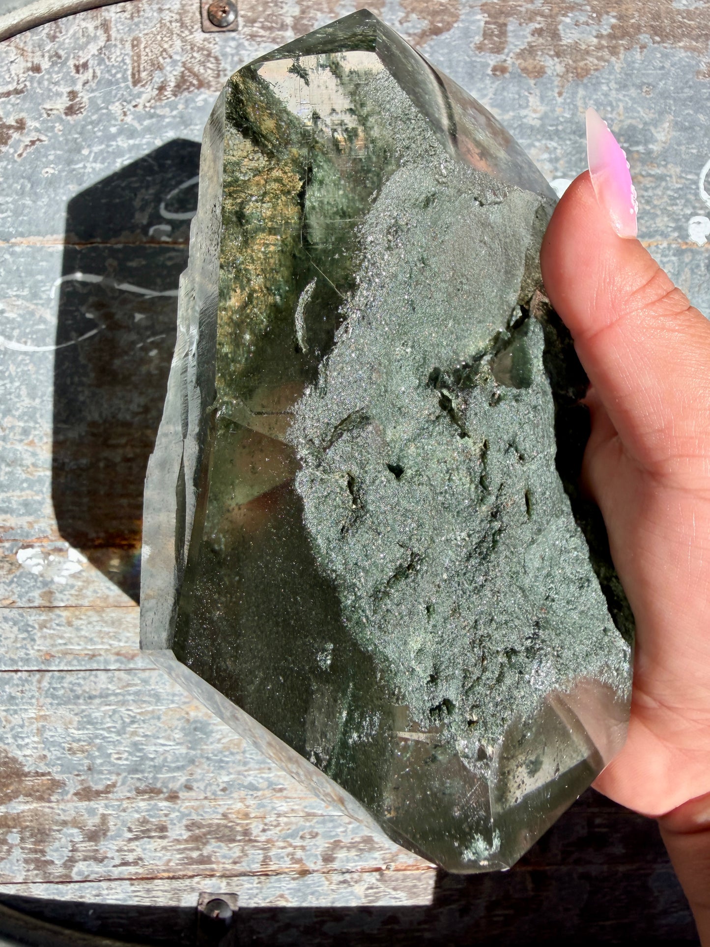 Gorgeous Himalayan Quartz with Chlorite | India | Opt 9 (VIDEO)
