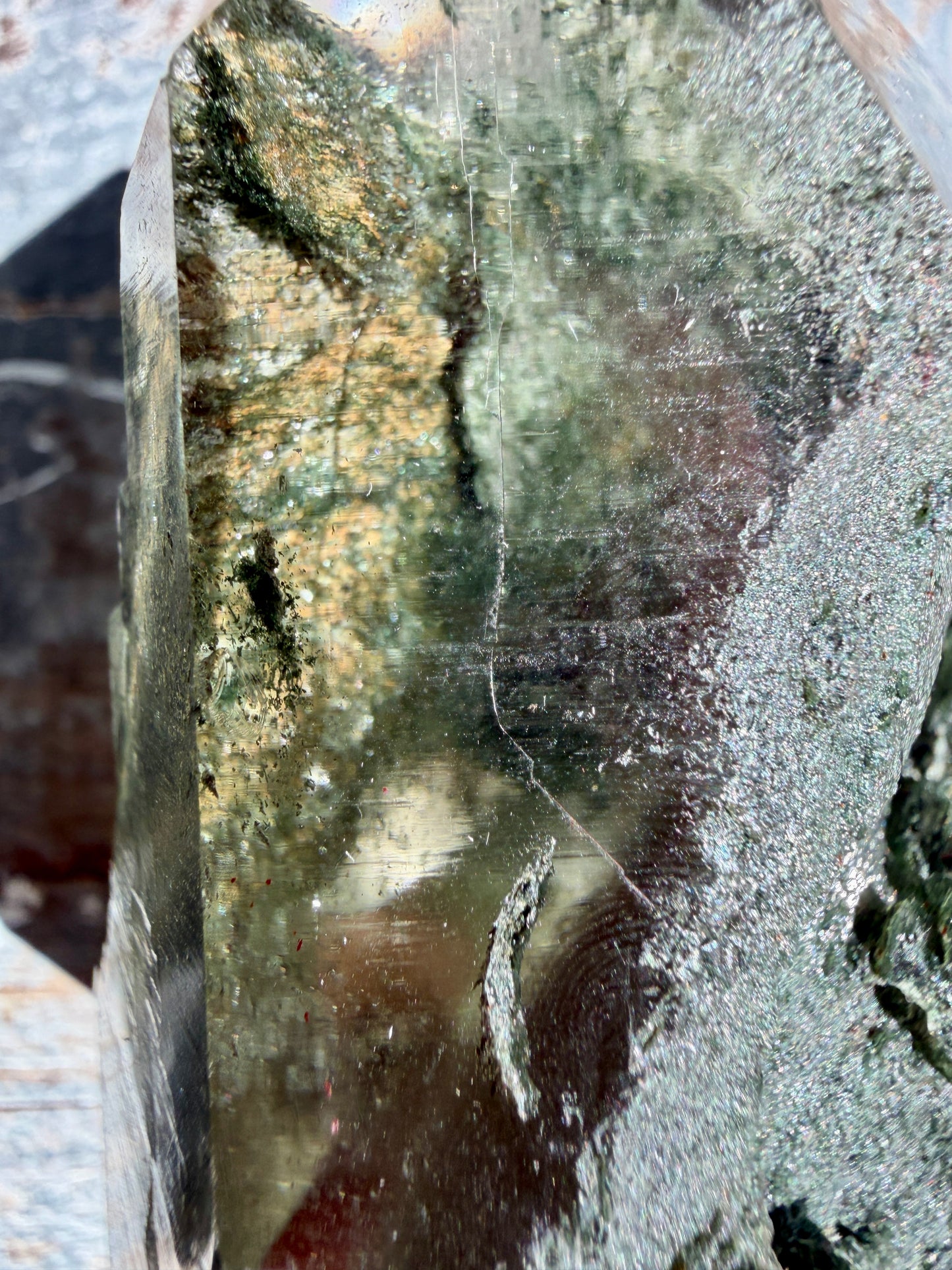Gorgeous Himalayan Quartz with Chlorite | India | Opt 9 (VIDEO)
