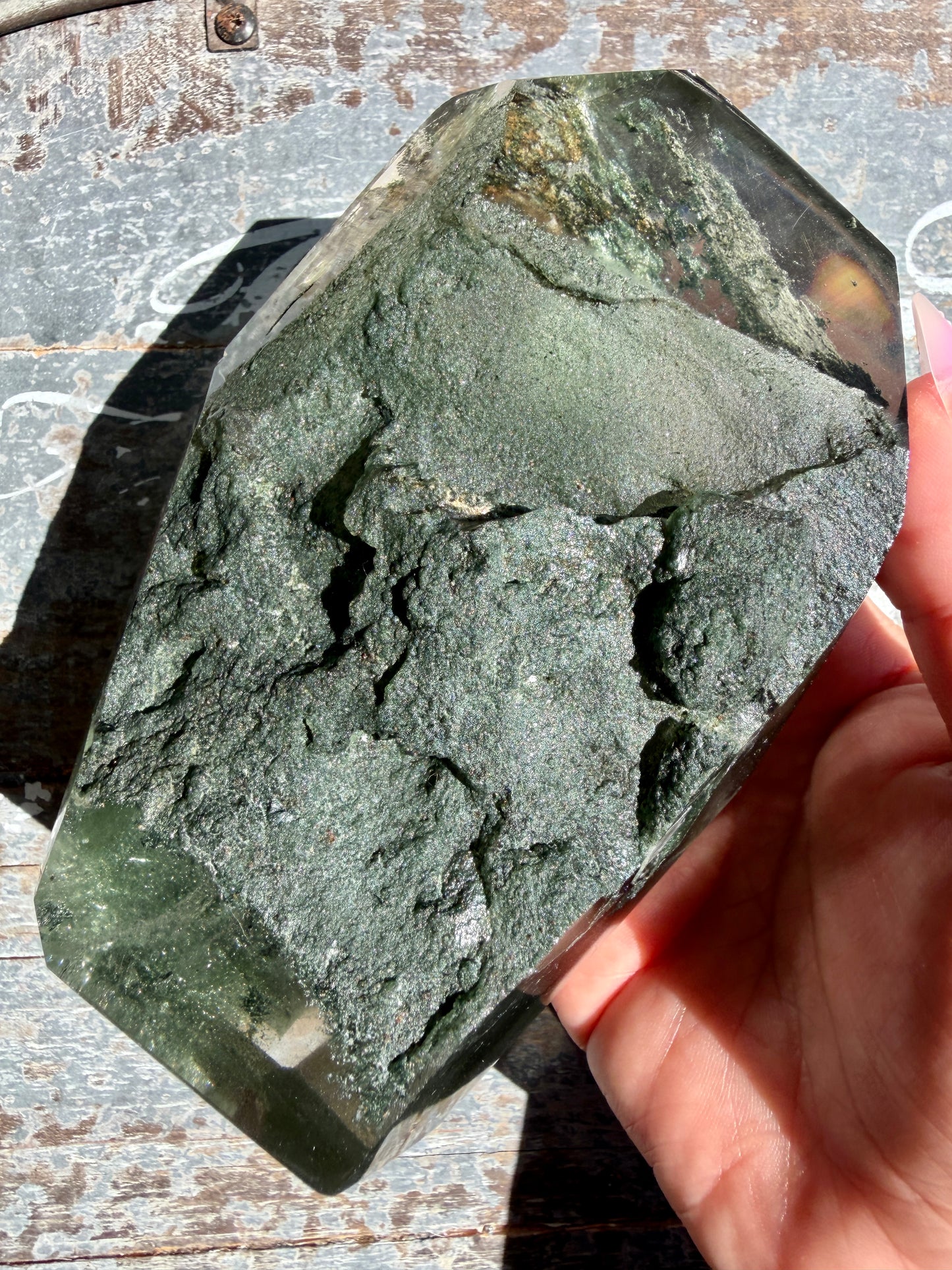 Gorgeous Himalayan Quartz with Chlorite | India | Opt 9 (VIDEO)