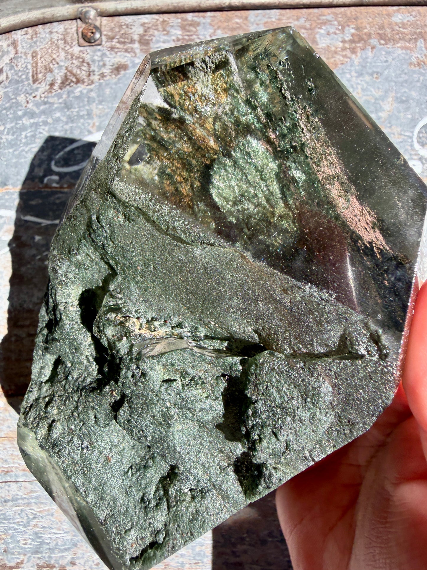 Gorgeous Himalayan Quartz with Chlorite | India | Opt 9 (VIDEO)