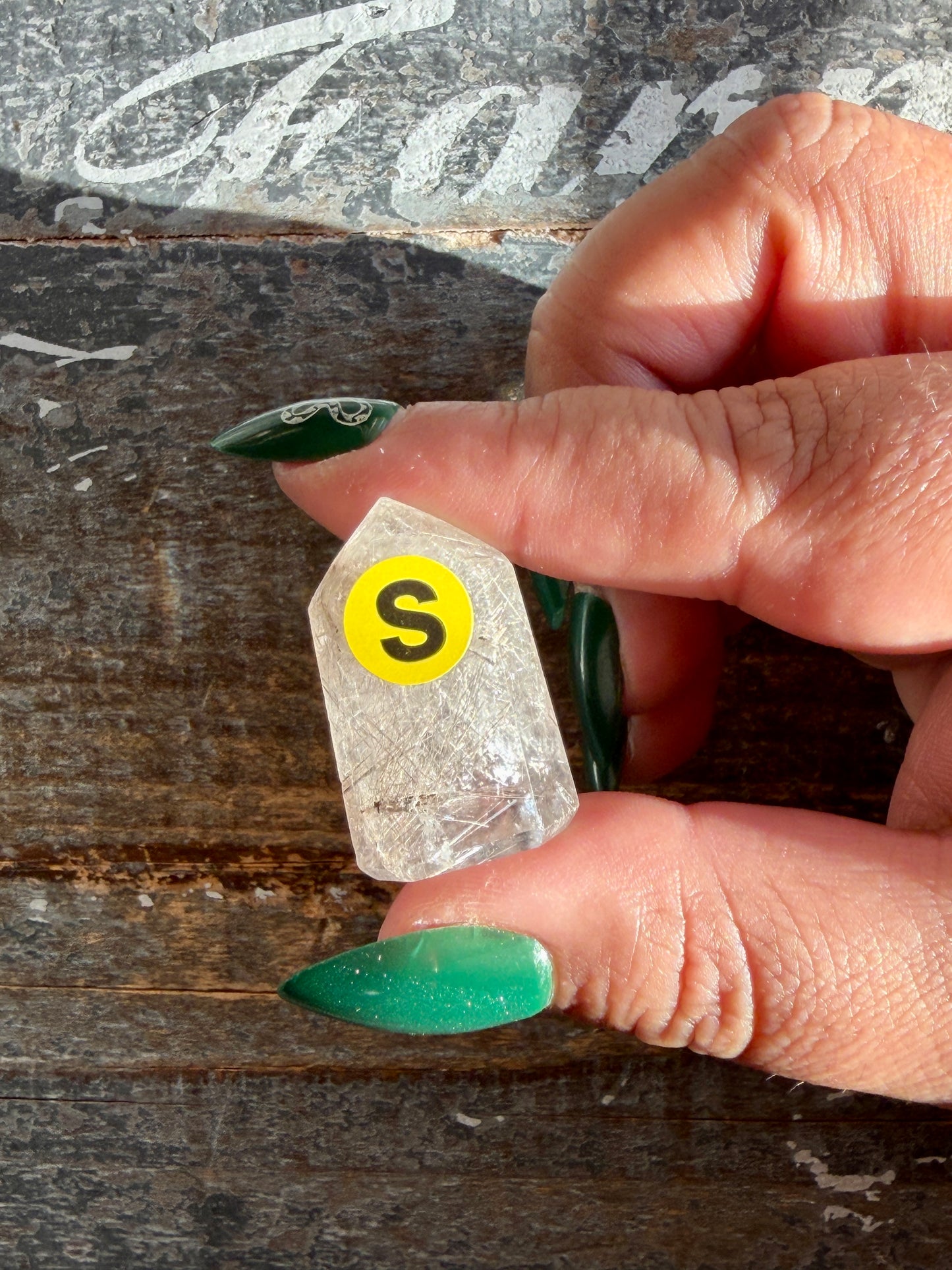 Mini Rutile in Quartz Tower | Opt S | Brazil