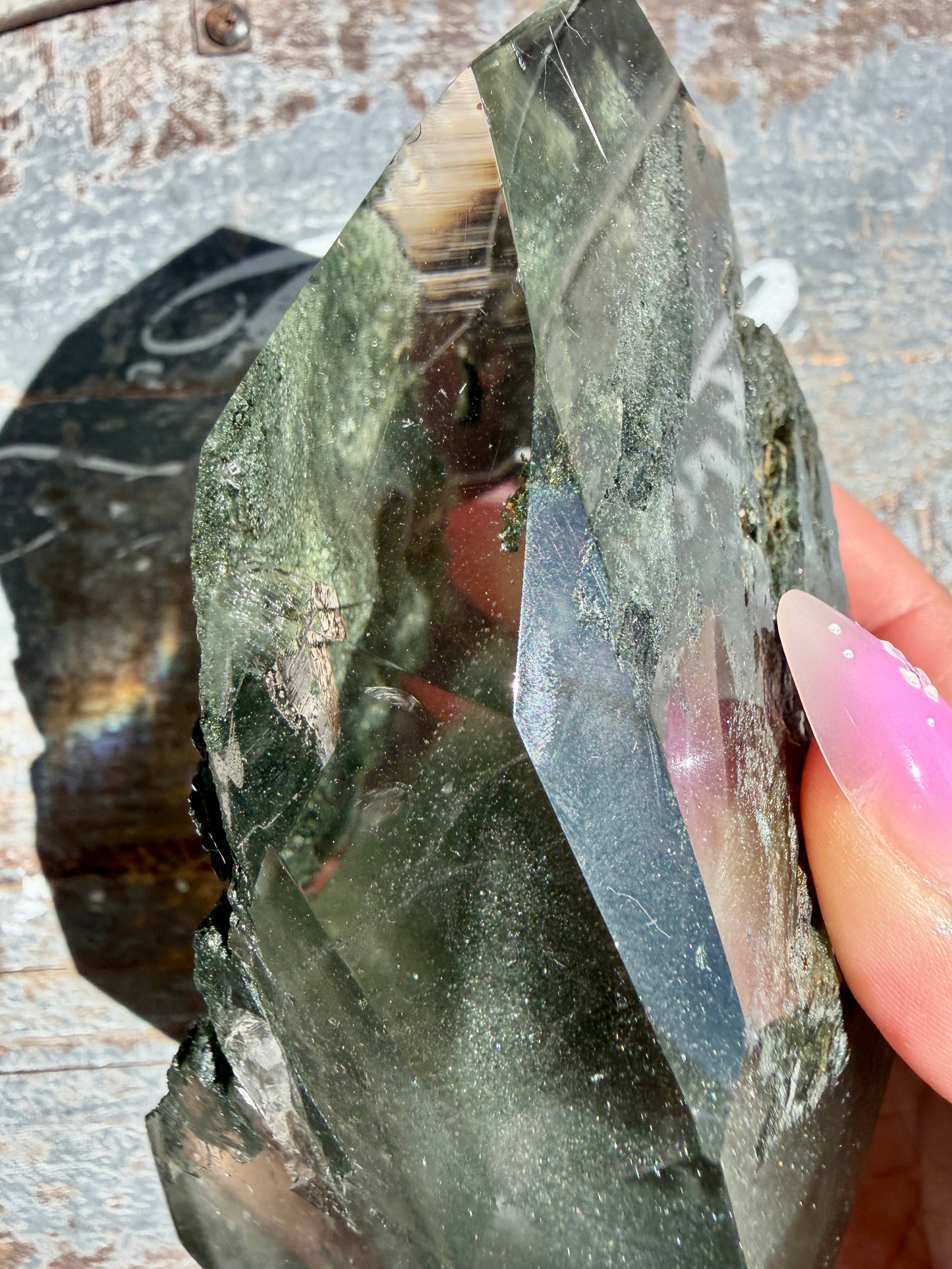Gorgeous Himalayan Quartz with Chlorite | India | Opt 9 (VIDEO)