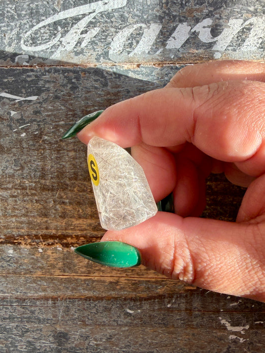 Mini Rutile in Quartz Tower | Opt S | Brazil
