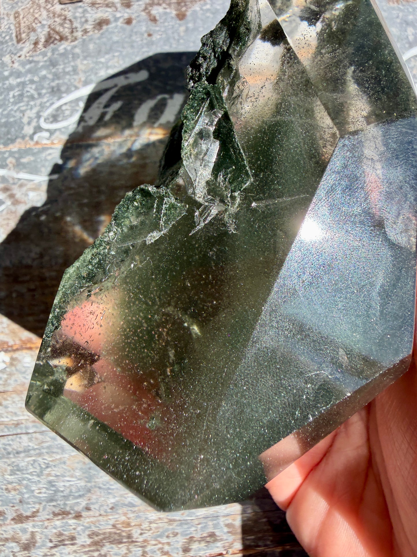 Gorgeous Himalayan Quartz with Chlorite | India | Opt 9 (VIDEO)