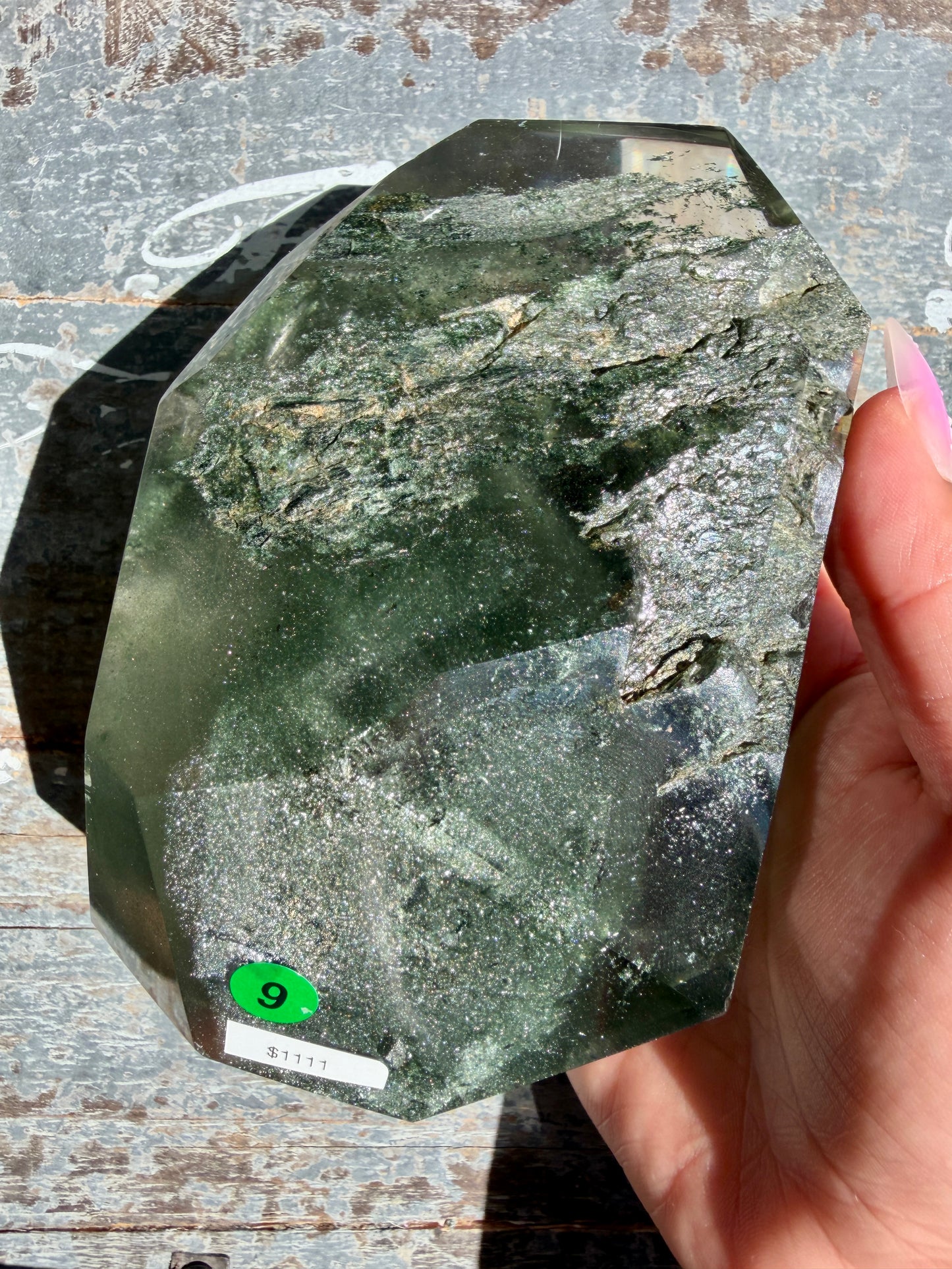 Gorgeous Himalayan Quartz with Chlorite | India | Opt 9 (VIDEO)