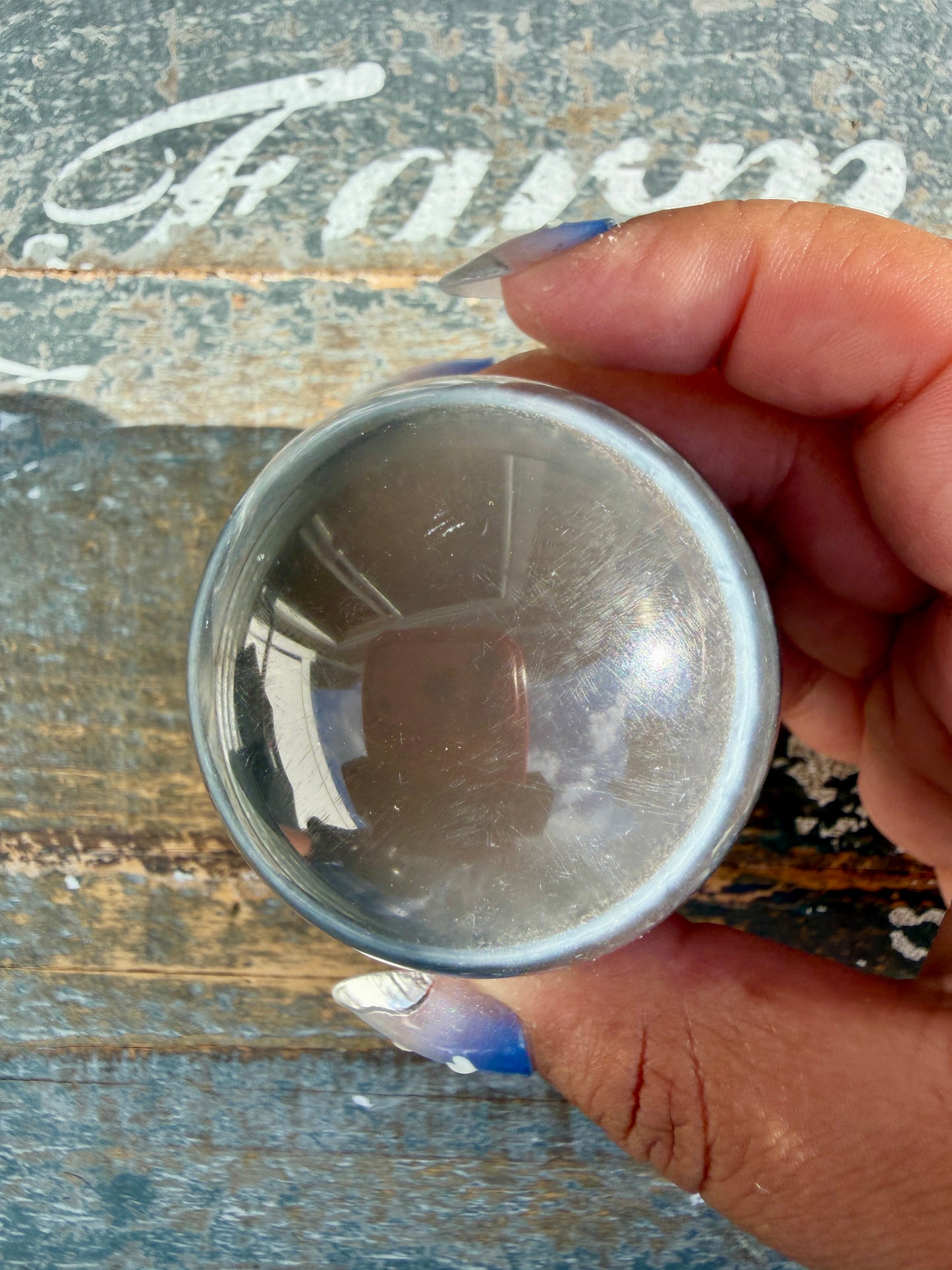 Gorgeous Blue Opal Sphere | India | Opt 47