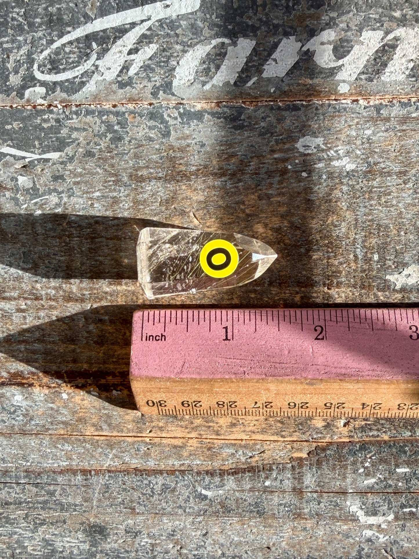 Mini Rutile in Quartz Tower | Opt O | Brazil