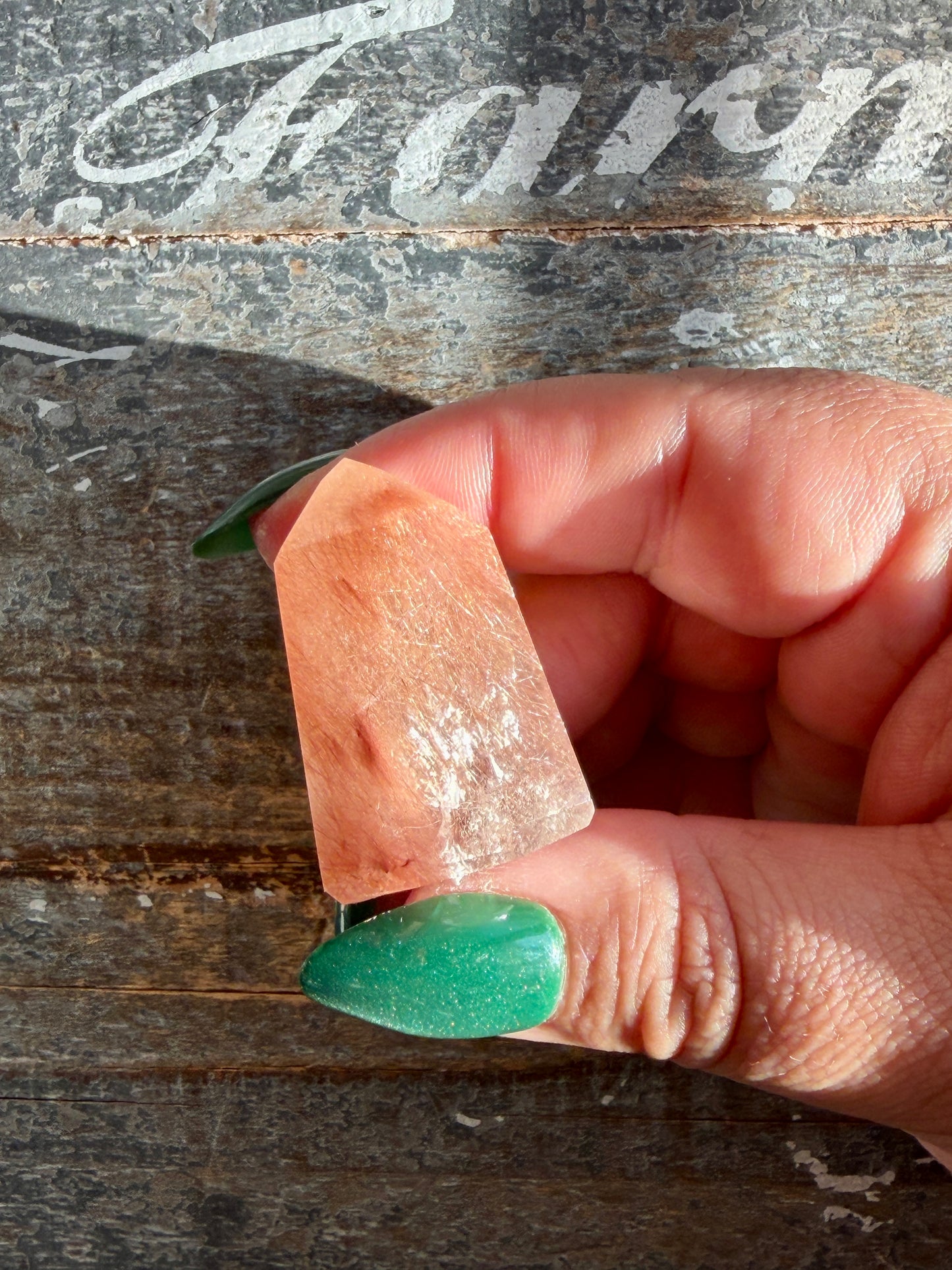 Mini Rutile in Quartz Tower | Opt F | Brazil