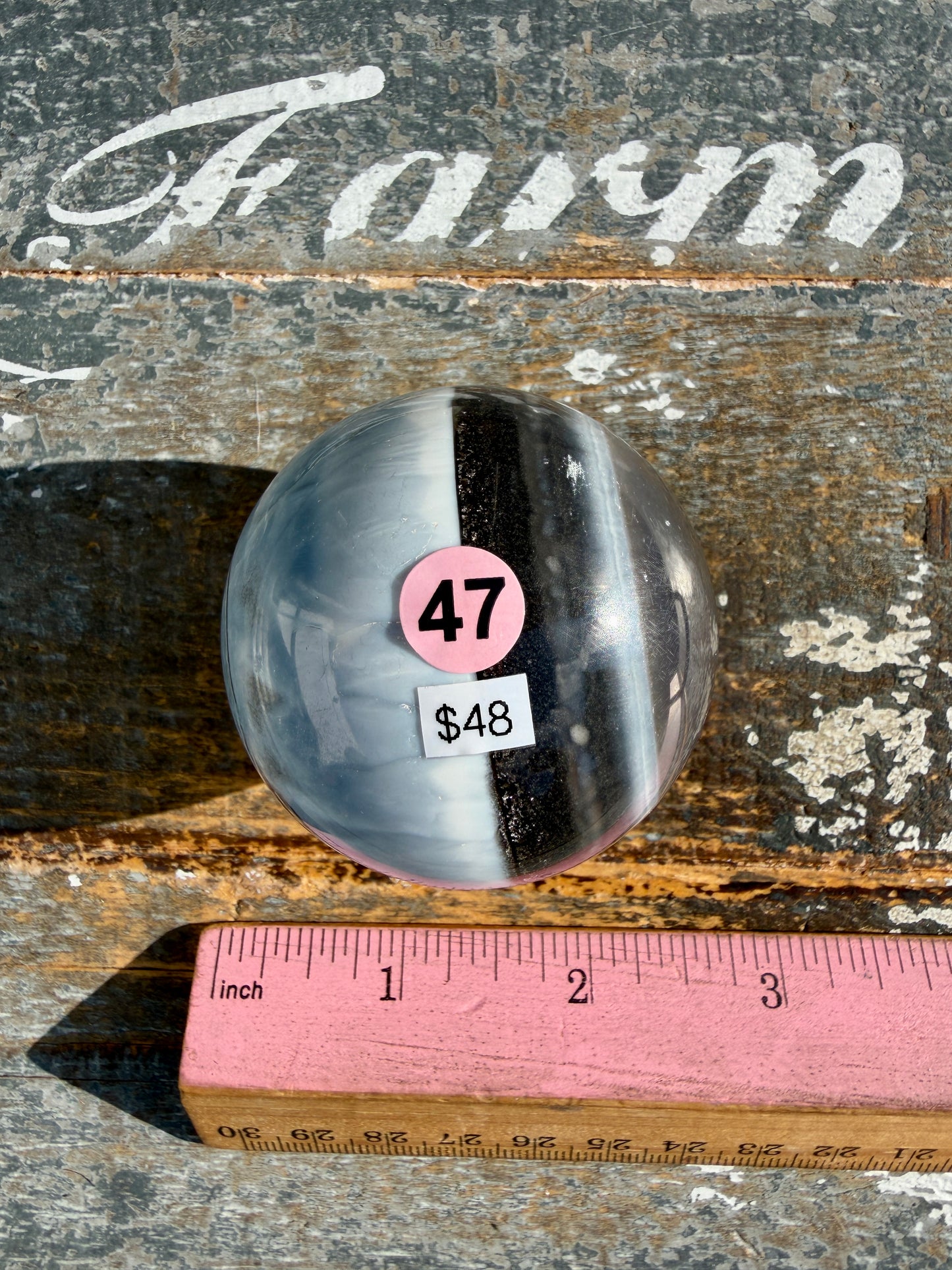 Gorgeous Blue Opal Sphere | India | Opt 47