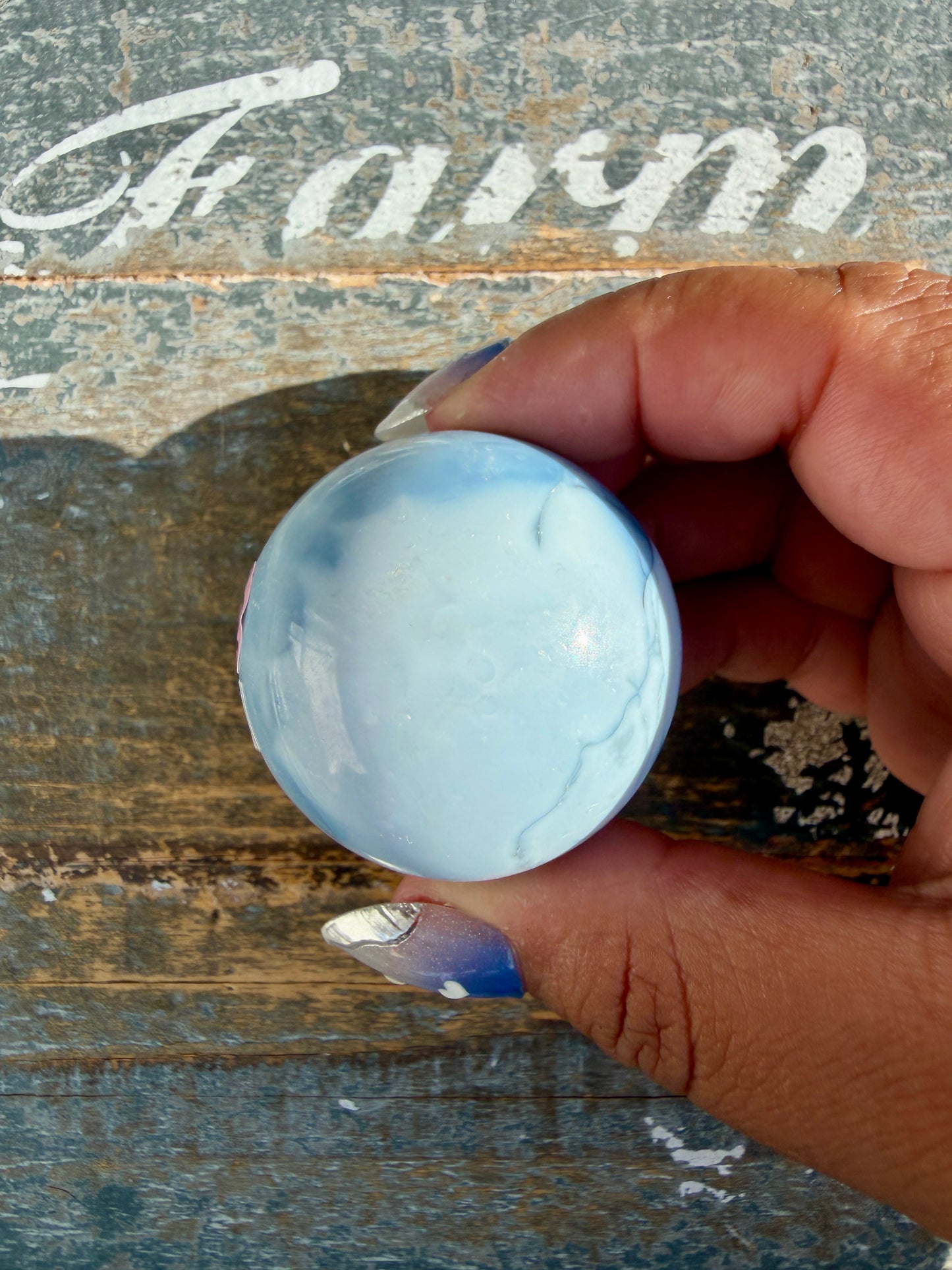 Gorgeous Blue Opal Sphere | India | Opt 62