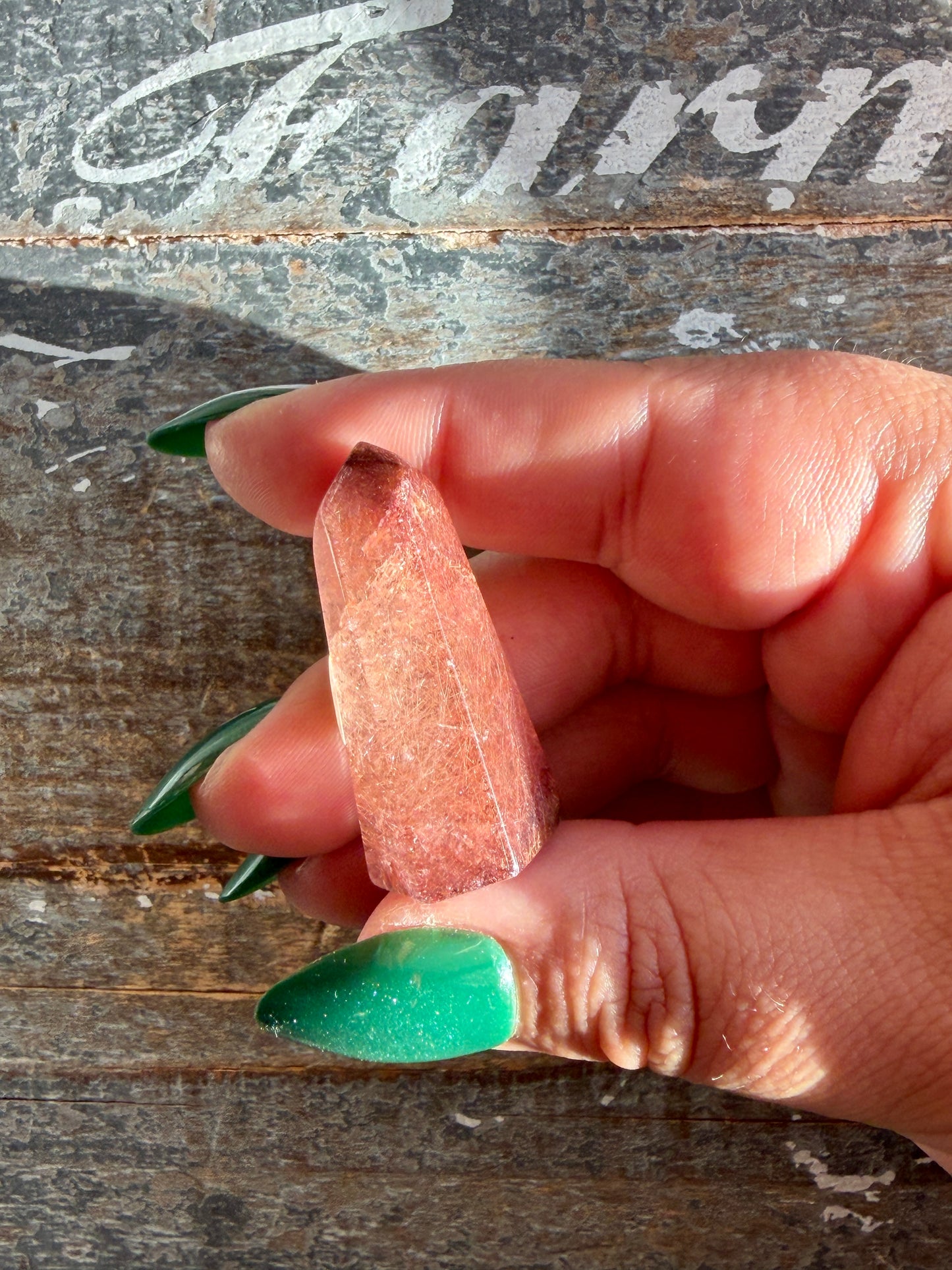 Mini Rutile in Quartz Tower | Opt P | Brazil