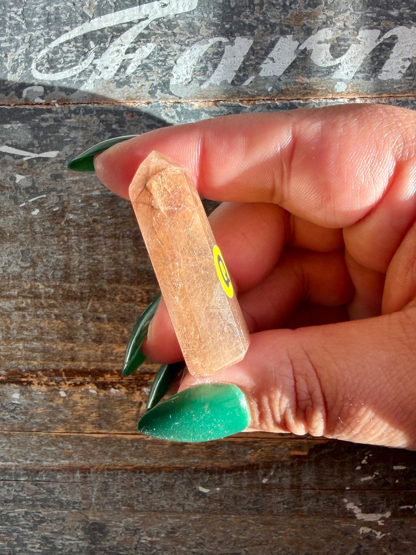 Mini Rutile in Quartz Tower | Opt Q | Brazil