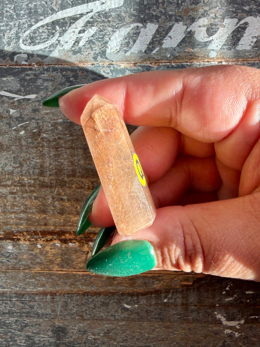 Mini Rutile in Quartz Tower | Opt Q | Brazil