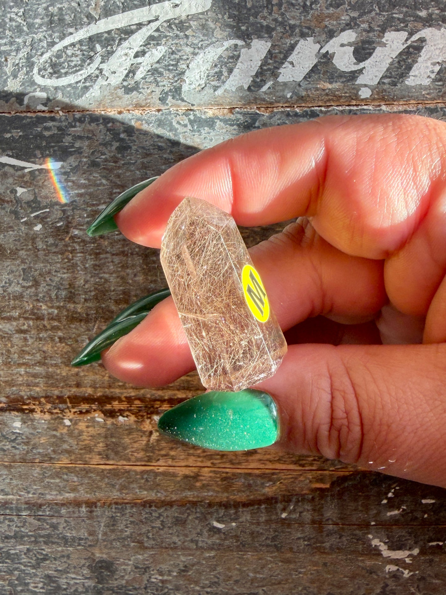 Mini Rutile in Quartz Tower | Opt M | Brazil