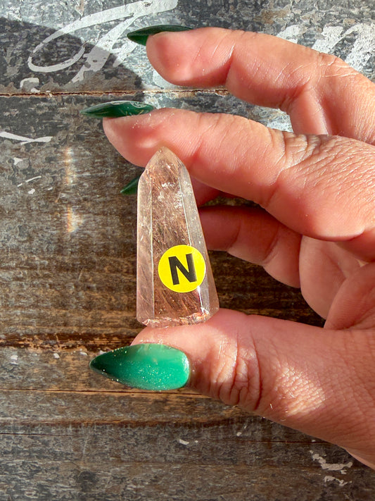 Mini Rutile in Quartz Tower | Opt N | Brazil