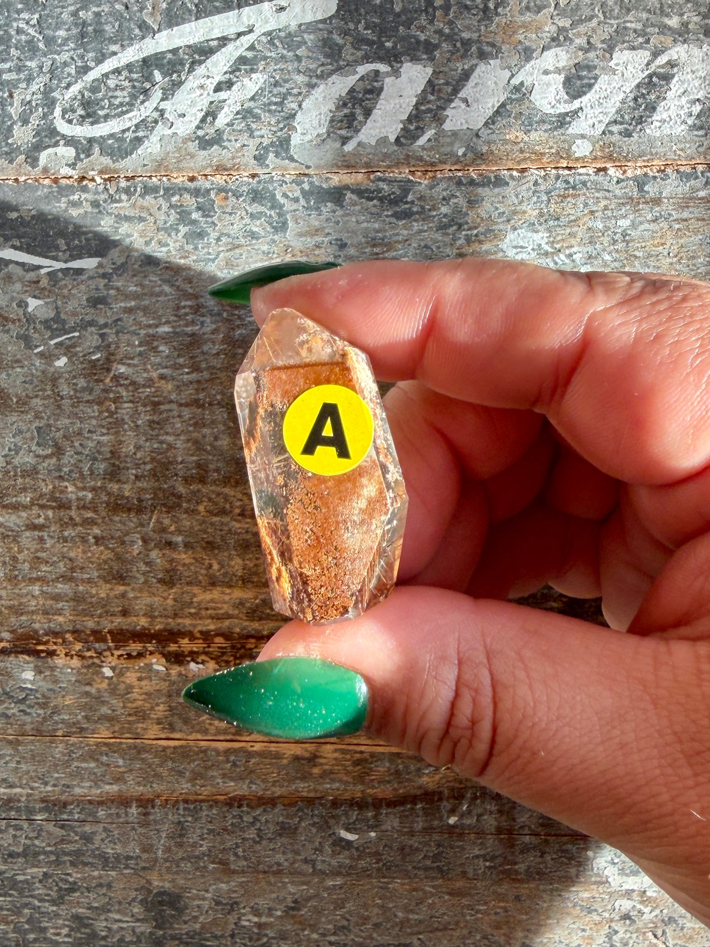 Mini Rutile in Quartz Tower | Opt A | Brazil