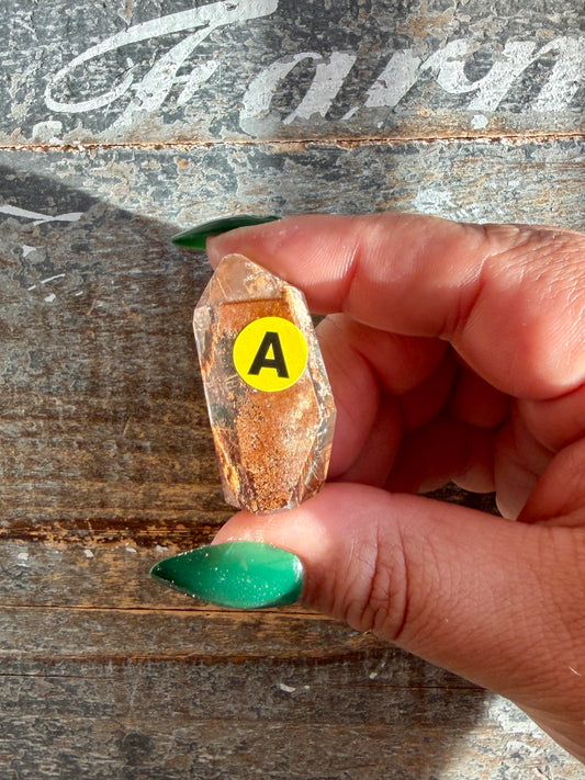 Mini Rutile in Quartz Tower | Opt A | Brazil