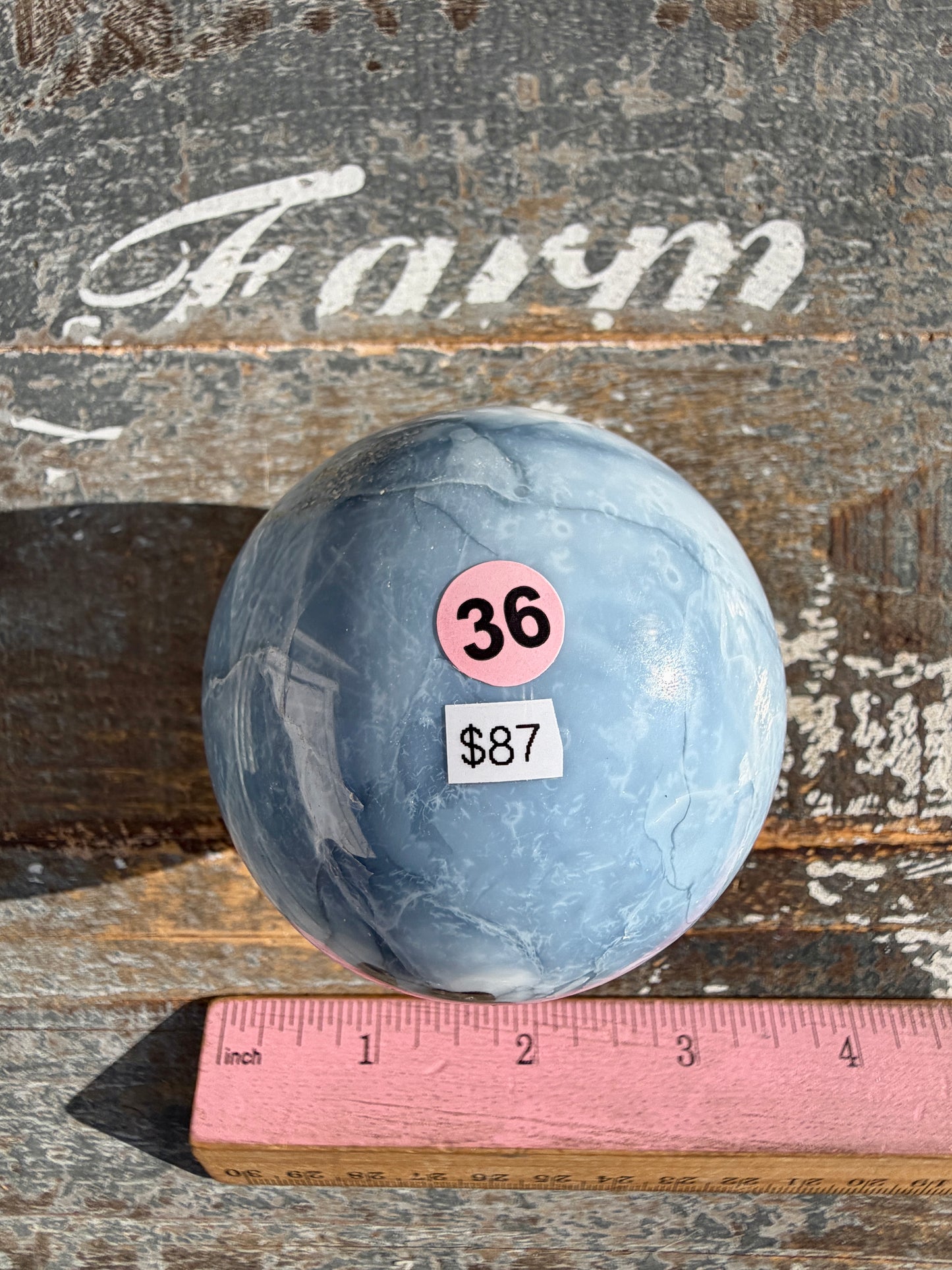 Gorgeous Blue Opal Sphere | India | Opt 36