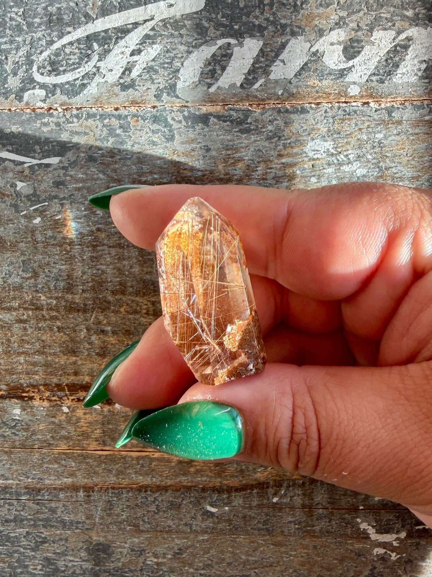 Mini Rutile in Quartz Tower | Opt A | Brazil