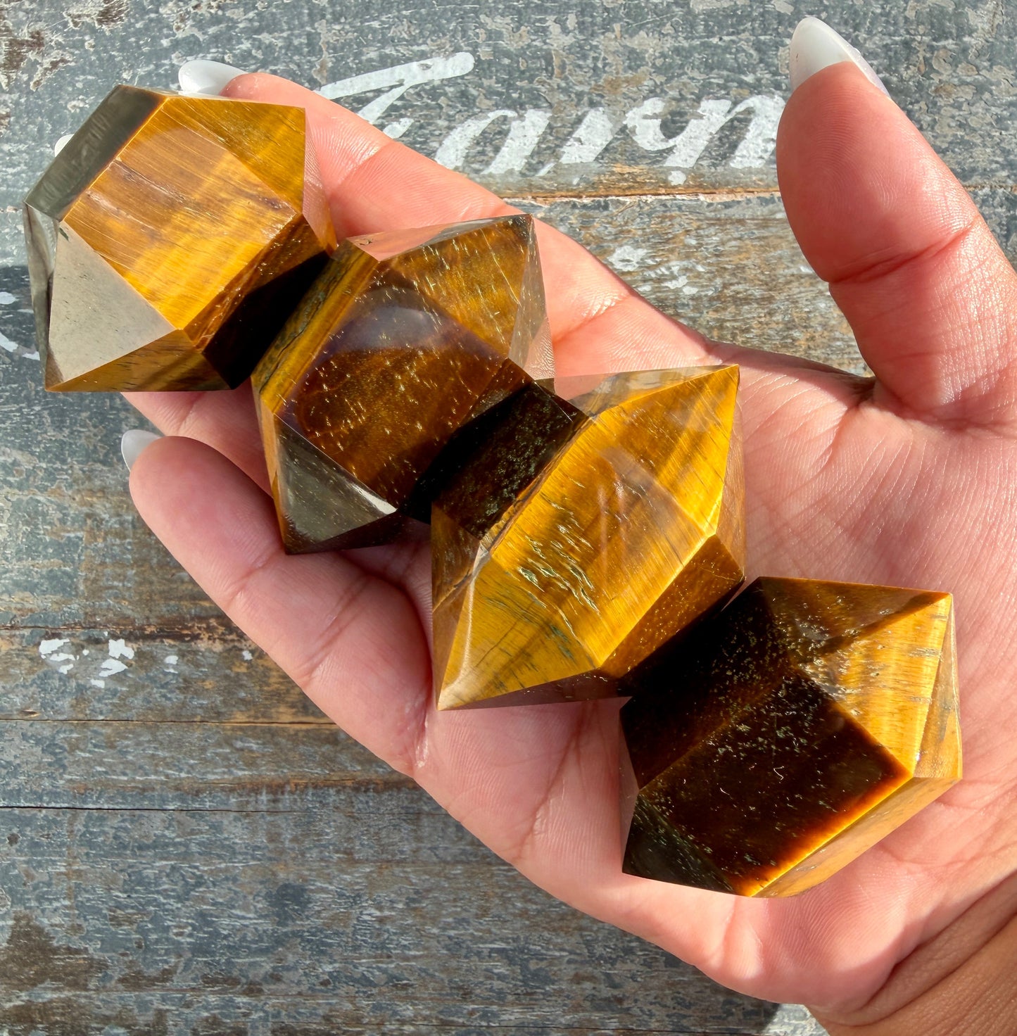 One (1) Tigers Eye Mini Chunky Wand | Intuitively Chosen