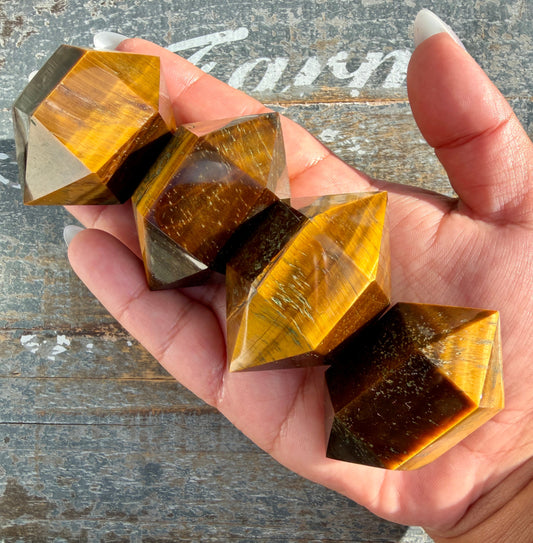 One (1) Tigers Eye Mini Chunky Wand | Intuitively Chosen