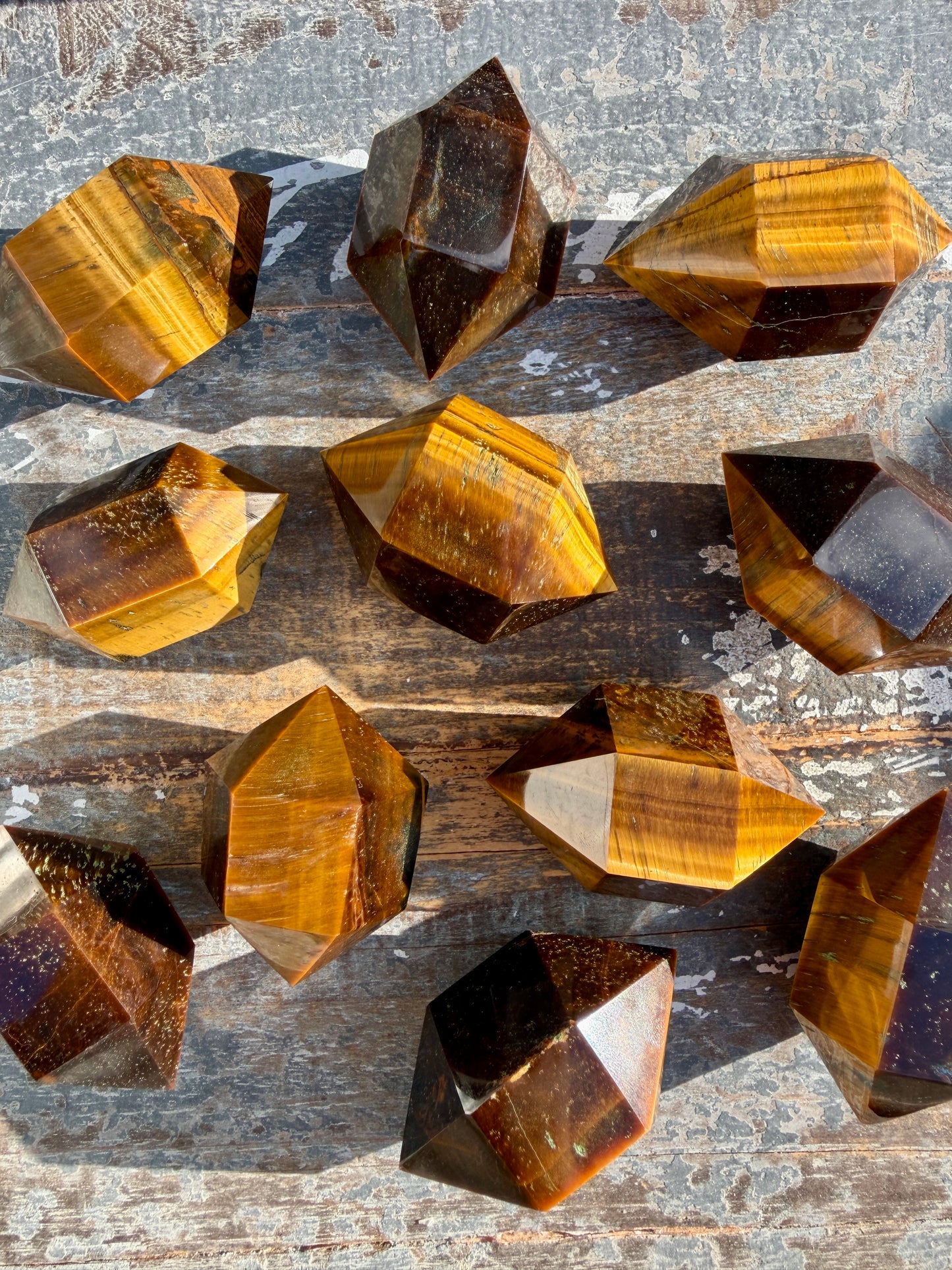One (1) Tigers Eye Mini Chunky Wand | Intuitively Chosen