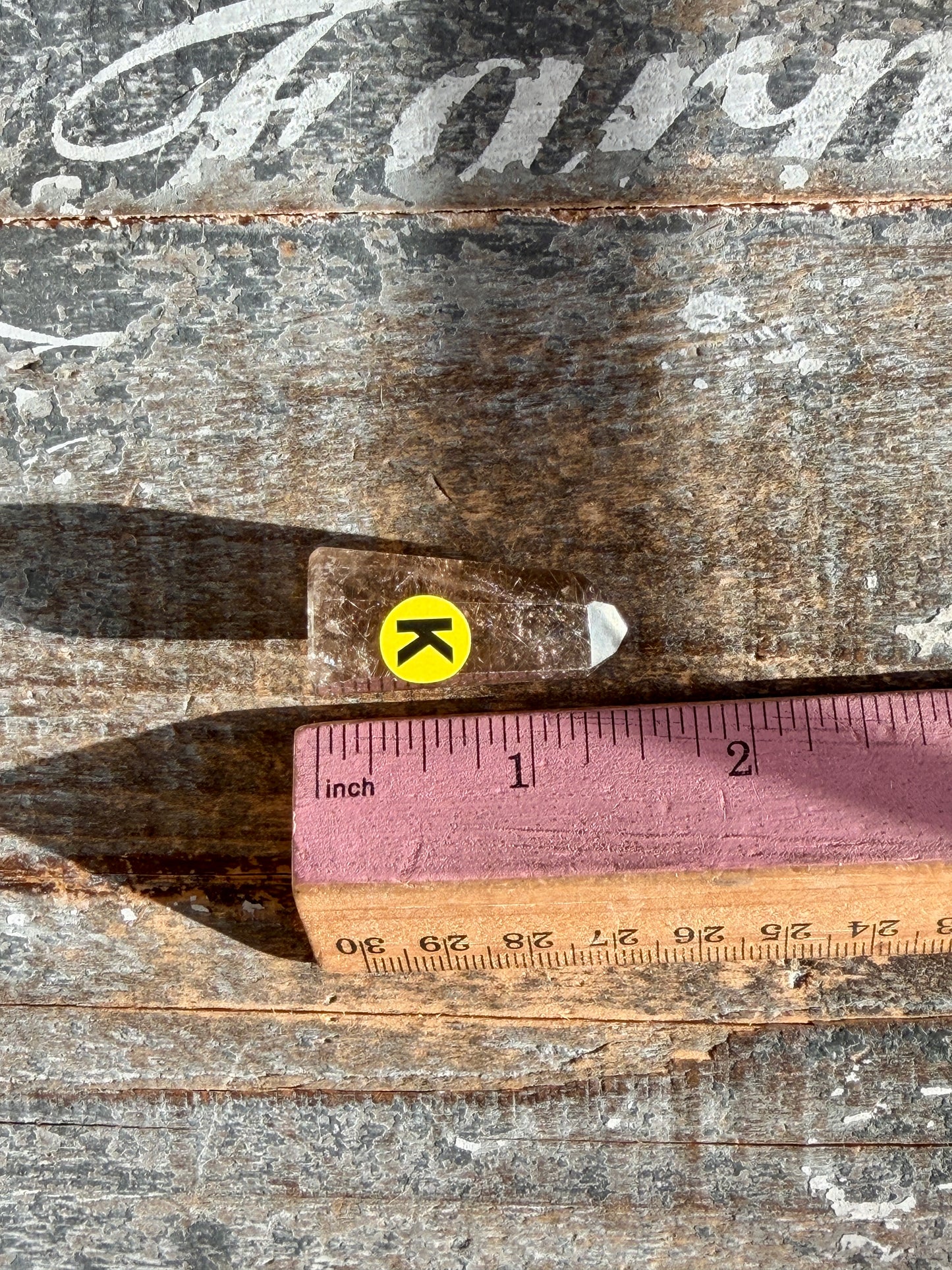 Mini Rutile in Quartz Tower | Opt K | Brazil