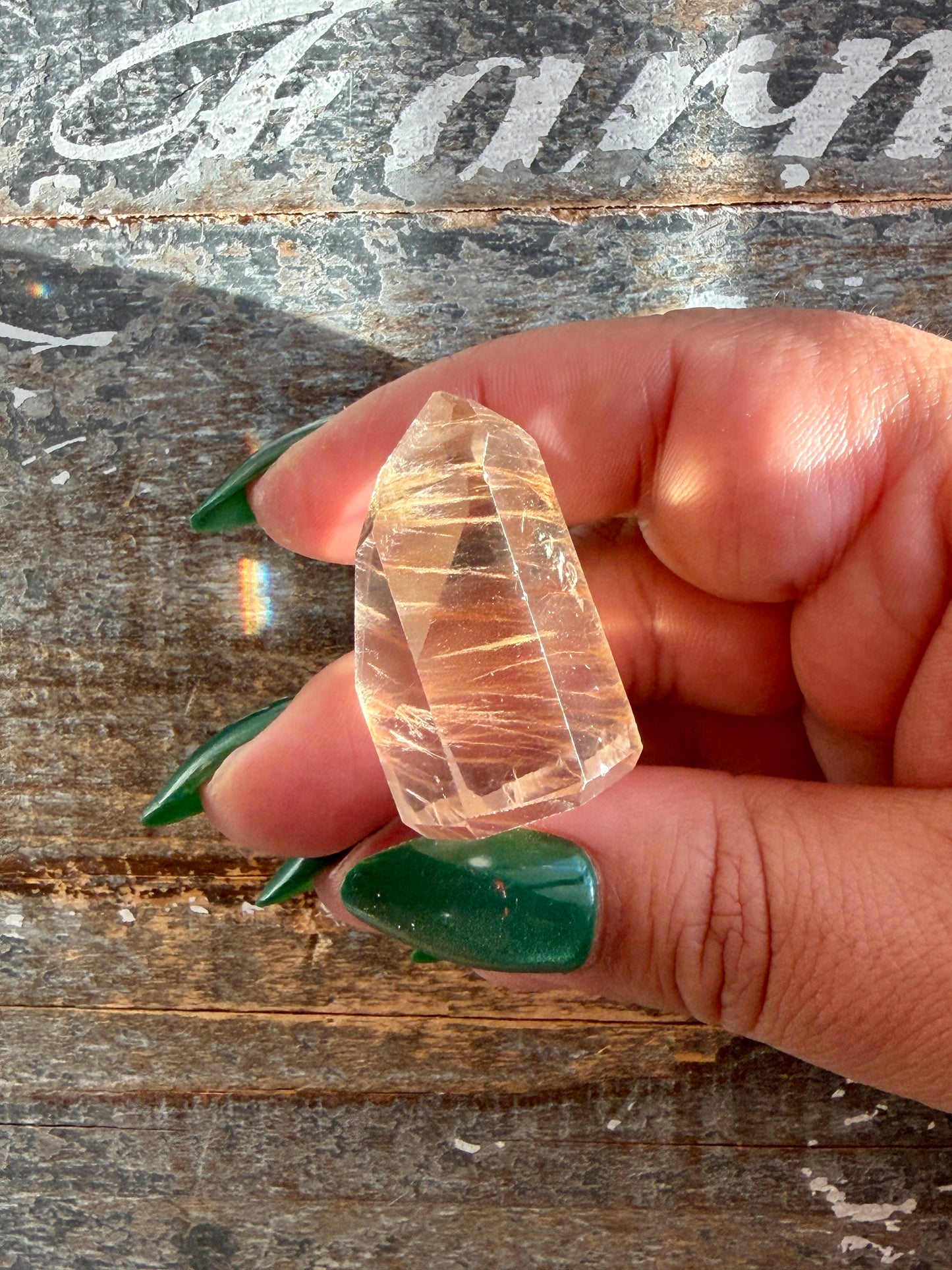 Mini Rutile in Quartz Tower | Opt D | Brazil