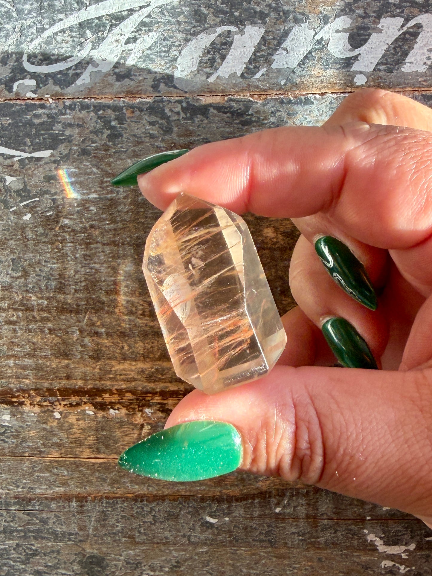 Mini Rutile in Quartz Tower | Opt D | Brazil