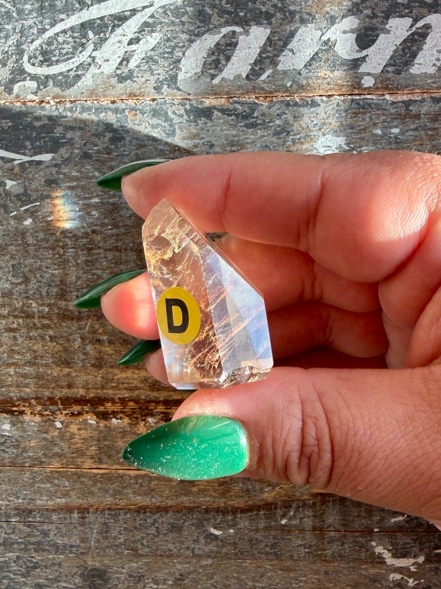 Mini Rutile in Quartz Tower | Opt D | Brazil