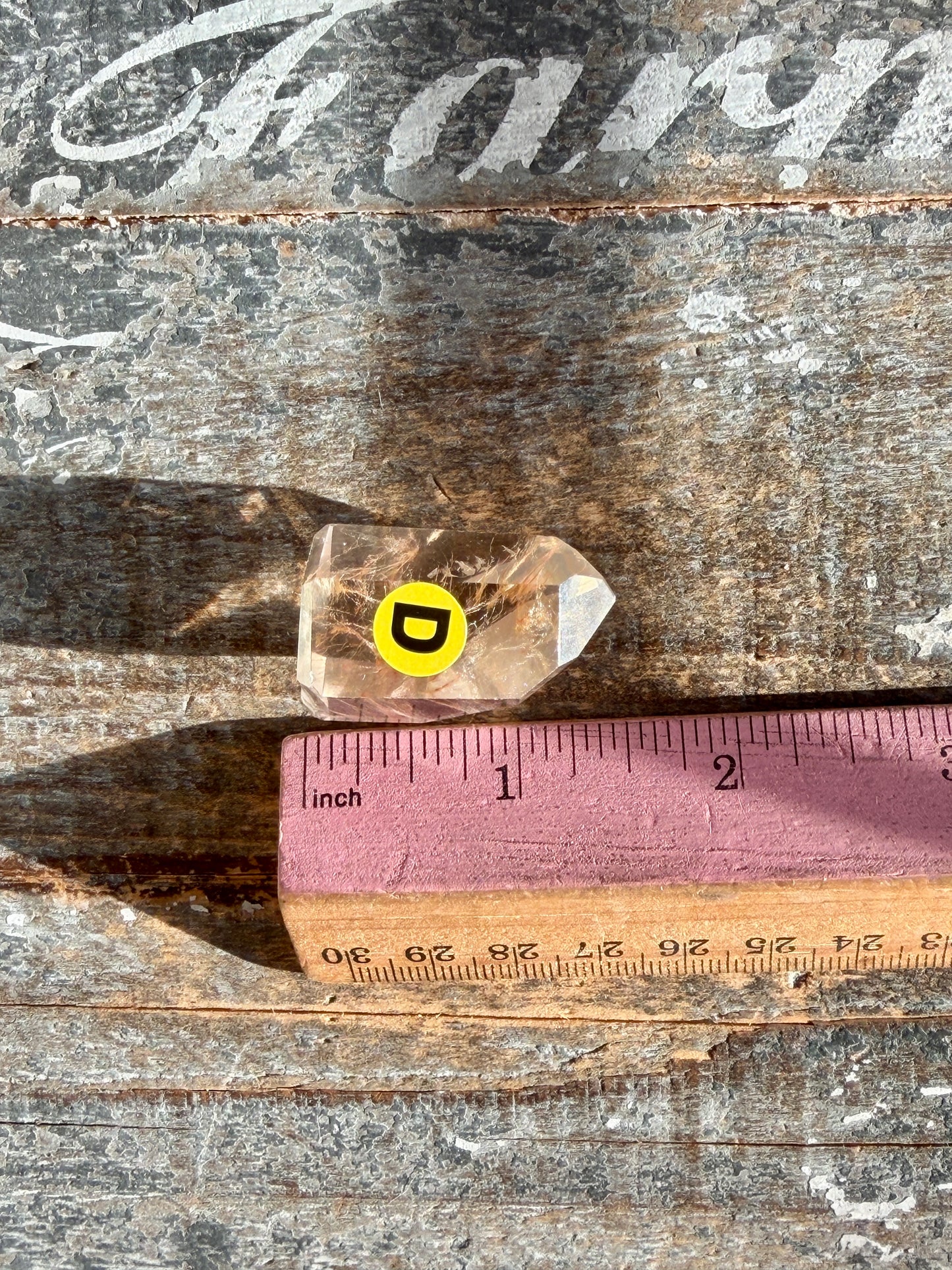 Mini Rutile in Quartz Tower | Opt D | Brazil