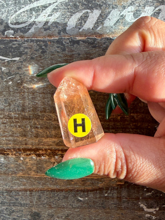 Mini Rutile in Quartz Tower | Opt H | Brazil