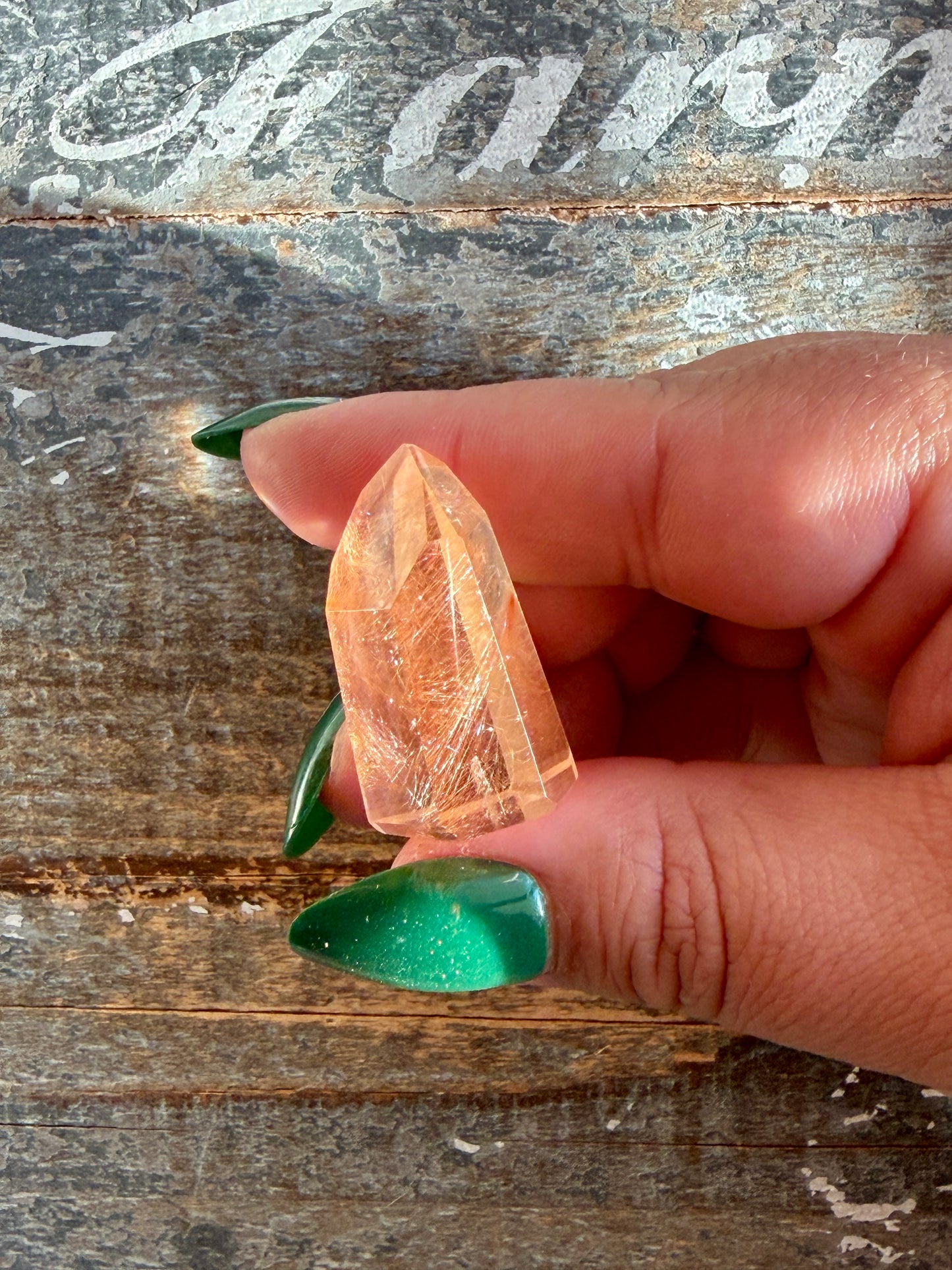 Mini Rutile in Quartz Tower | Opt H | Brazil