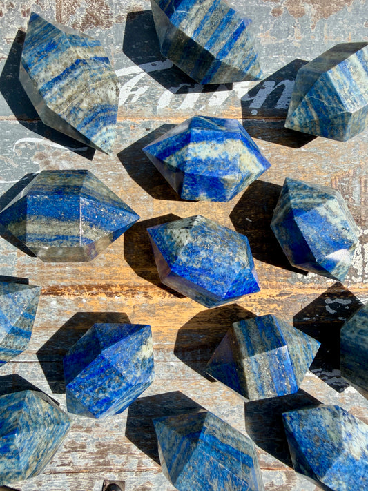 One (1) Lapis Lazuli Mini Chunky Wand | Intuitively Chosen