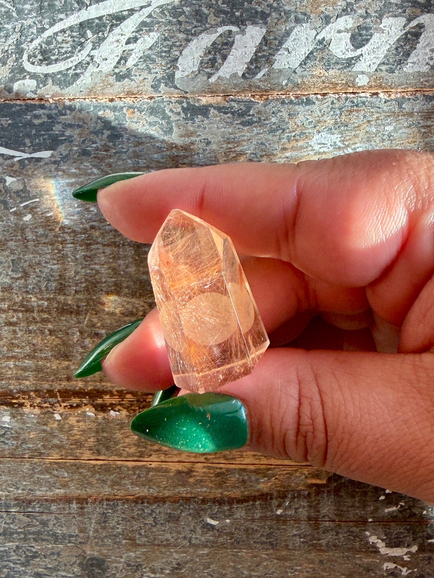 Mini Rutile in Quartz Tower | Opt H | Brazil