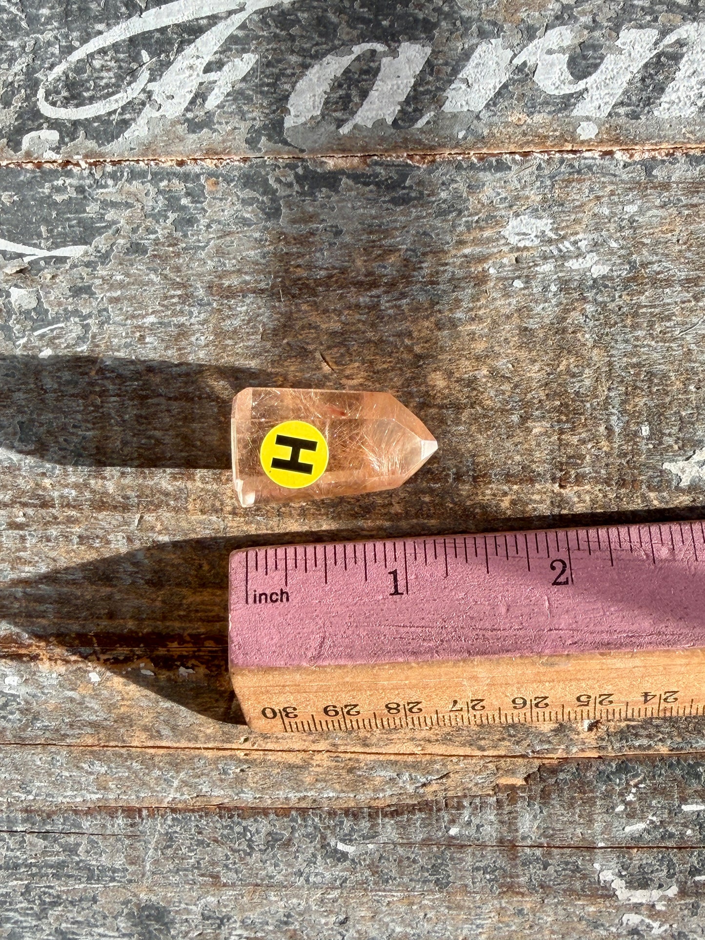 Mini Rutile in Quartz Tower | Opt H | Brazil